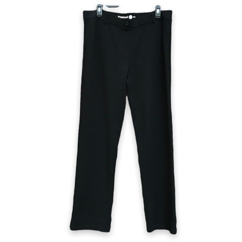 Betabrand Straight Leg Classic Black Yoga Pant Women's Size XL Petite Dressy